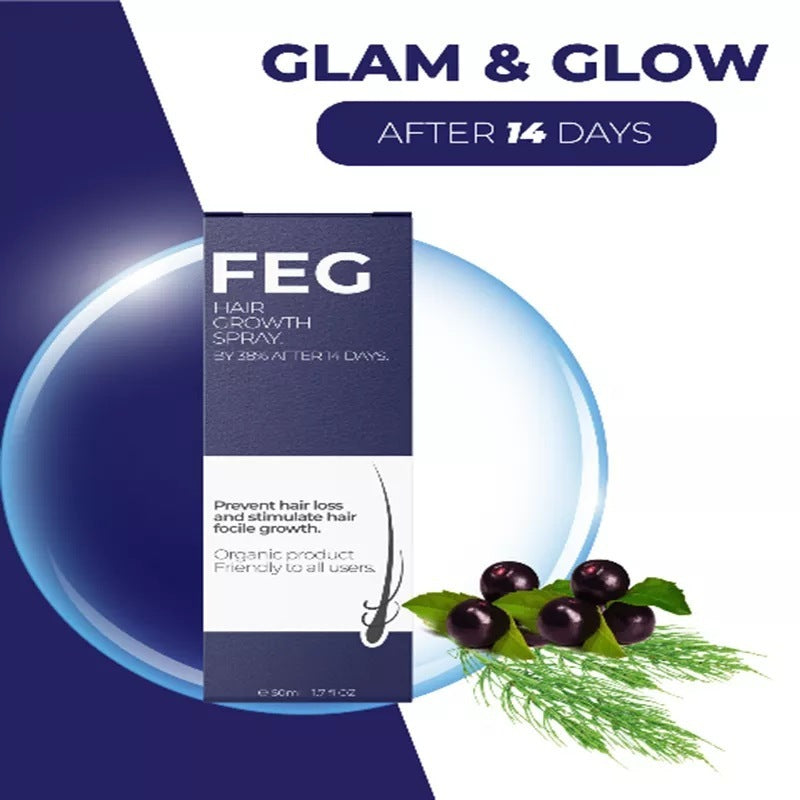 EFG Hair Growth Spray Regeneration & Massive growth in Days